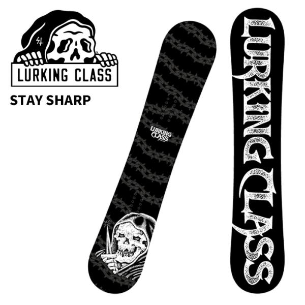 LURKING CLASS ラーキングクラス スノーボード 板 STAY SHARP W CAMBE...