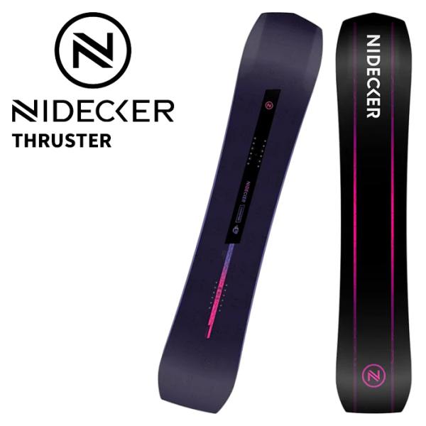 NIDECKER ナイデッカー スノーボード 板 THRUSTER 25-26 モデル