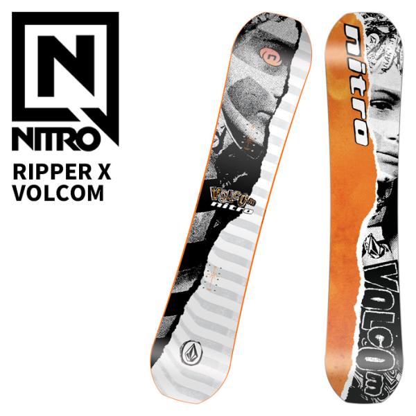 NITRO ナイトロ スノーボード 板 RIPPER X VOLCOM 25-26 モデル キッズ