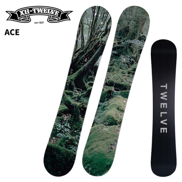 TWELVE トゥエルブ スノーボード 板 ACE / camber 25-26モデル