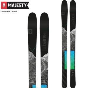 Majesty マジェスティ スキー板 Superwolf Carbon 板単品 〈21/22モデル〉｜fjanck2