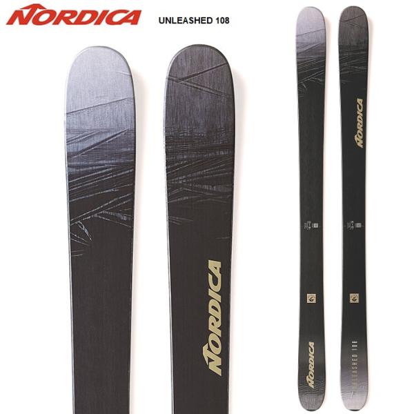 Nordica ノルディカ スキー板 UNLEASHED 108 板単品 22-23 モデル