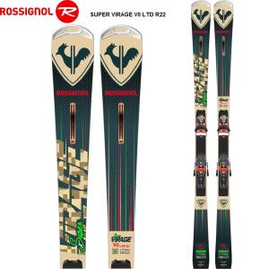 ROSSIGNOL ロシニョール スキー板 SUPER VIRAGE VII LTD R22 ビンディングセット 22-23 モデル JAPAN LIMITED｜fjanck2