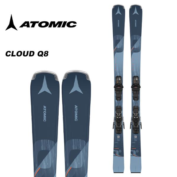 ATOMIC アトミック スキー板 CLOUD Q8 + M 10 GW Blue Black/Or...
