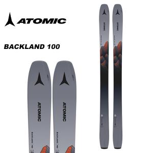 ATOMIC アトミック スキー板 BACKLAND 100 板単品 23-24 モデル｜fjanck2