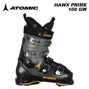 ATOMIC アトミック スキーブーツ HAWX PRIME 100 GW Black/Grey/Saffron 23-24 モデル｜fjanck2