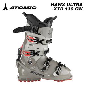 ATOMIC アトミック スキーブーツ HAWX ULTRA XTD 130 GW Cement/Stone/Red 23-24 モデル｜fjanck2