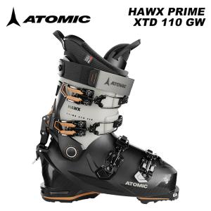 ATOMIC アトミック スキーブーツ HAWX PRIME XTD 110 GW Black/Stone/Orange 23-24 モデル｜fjanck2