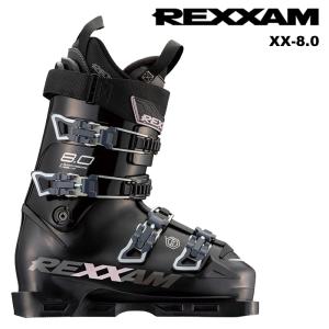 REXXAM レグザム スキーブーツ XX-8.0 BLACK 23-24 モデル｜fjanck2