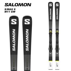 SALOMON サロモン スキー板 S/MAX 8 + M11 GW ビンディングセット 23-24 モデル｜fjanck2