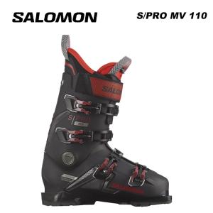 SALOMON サロモン スキーブーツ S/PRO MV 110  Black/Red/Beluga 23-24 モデル