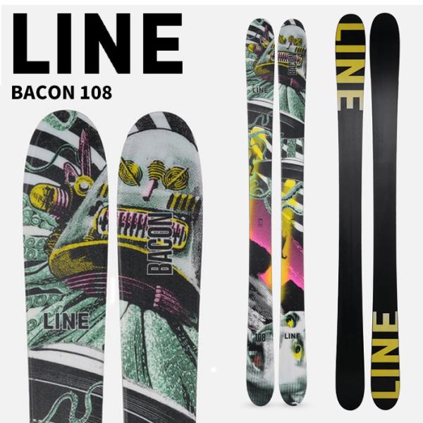 LINE ライン スキー板 BACON 108 板単品 24-25 モデル