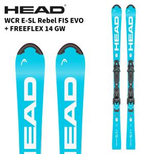 HEAD ヘッド スキー板 WCR E-SL Rebel FIS EVO + FREEFLEX 14 GW ビンディングセット 25-26 モデル