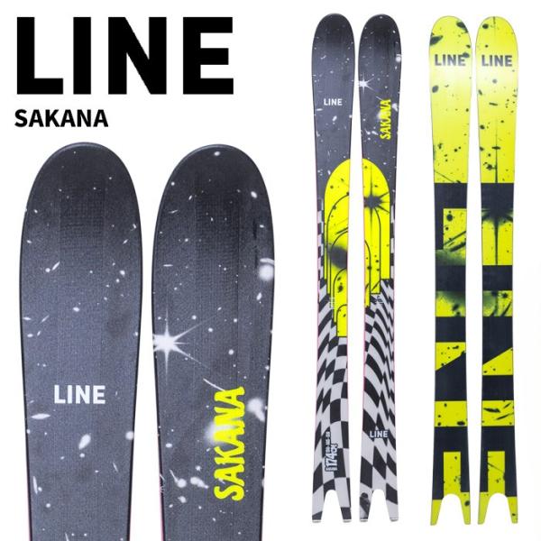 LINE ライン スキー板 SAKANA 板単品 25-26モデル