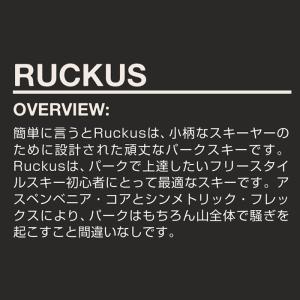 LINE ライン スキー板 RUCKUS 板単...の詳細画像4