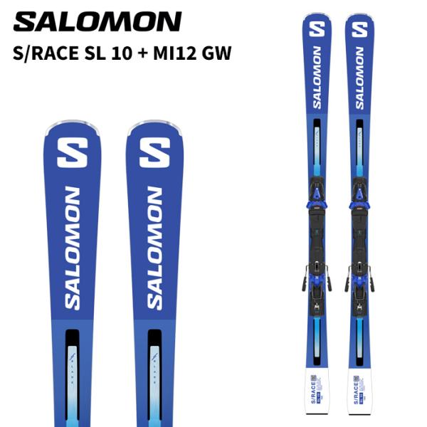 SALOMON サロモン スキー板 S/RACE SL 10 + MI12 GW ビンディングセット...