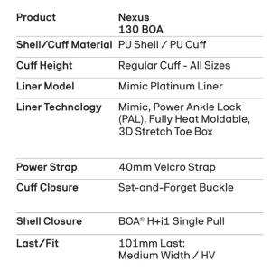ATOMIC アトミック スキーブーツ NEX...の詳細画像4