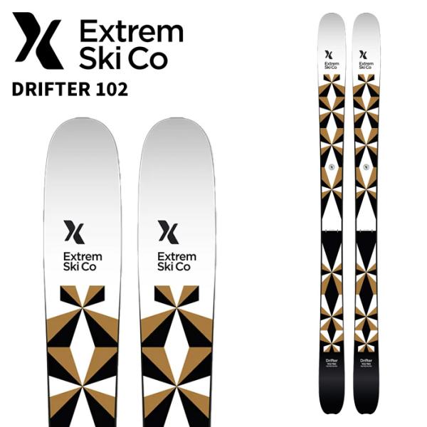 EXTREM エクストリーム スキー板 DRIFTER 102 板単品 26-27 モデル