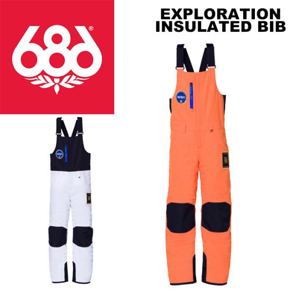 686 シックスエイトシックス ウェア EXPLORATION INSULATED BIB 23-2...