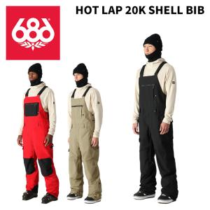 686 シックスエイトシックス ウェア HOT LAP 20K SHELL BIB 24-25 (2025) モデル パンツの商品画像