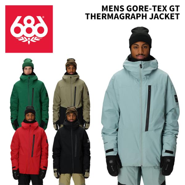 686 シックスエイトシックス ウェア MENS GORE-TEX GT THERMAGRAPH J...