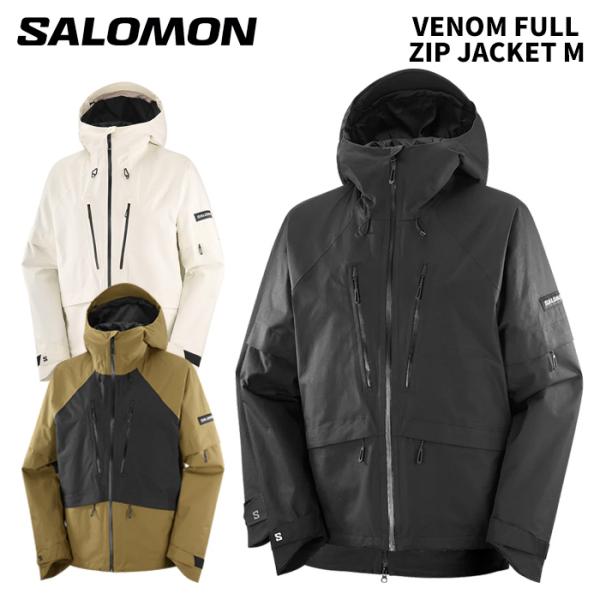 SALOMON サロモン ウェア VENOM FULL ZIP JACKET M 25-26モデル ...