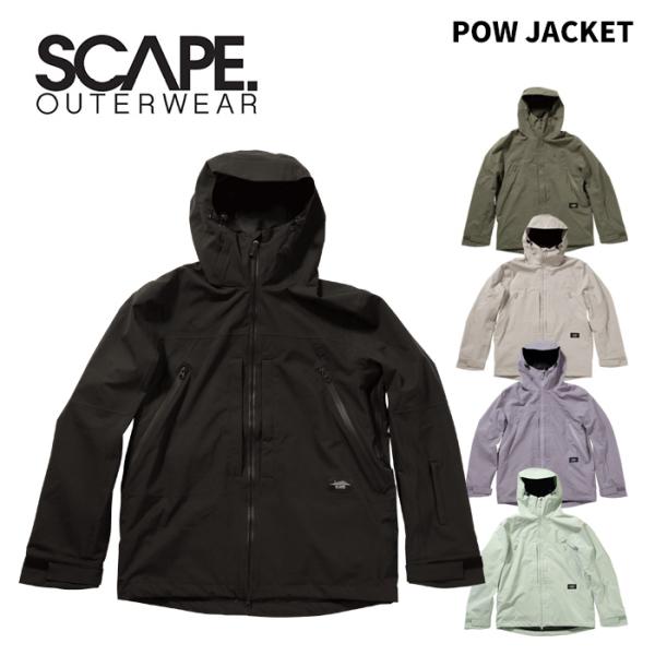 SCAPE エスケープ ウェア POW JACKET 25-26(2026)モデル ジャケット