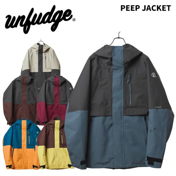 unfudge アンファッジ ウェア PEEP JACKET 25-26(2026)モデル ジャケッ...