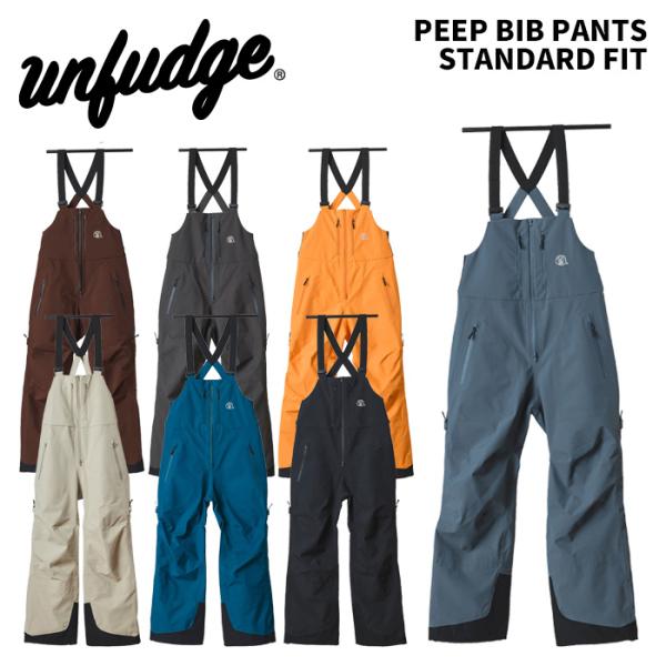 unfudge アンファッジ ウェア PEEP BIB PANTS STANDARD FIT 25-...