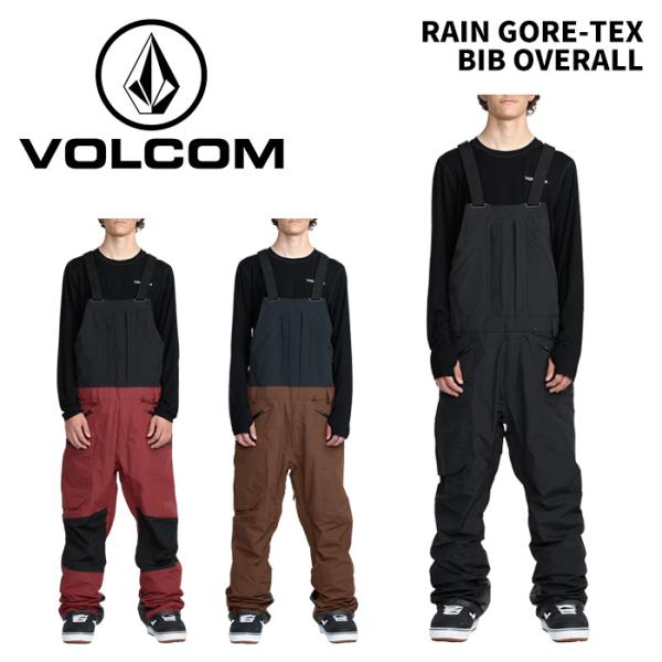 VOLCOM ボルコム ウェア RAIN GORE-TEX BIB OVERALL 25-26(20...