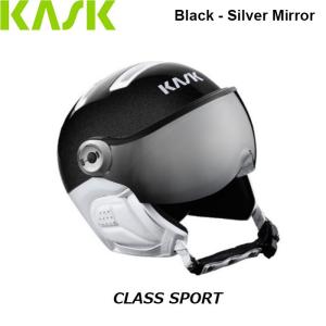 KASK カスク ヘルメット CLASS SPORT / BLACK バイザー付き 〈21/22モデル〉 メンズ レディース 日本正規品｜fjanck2