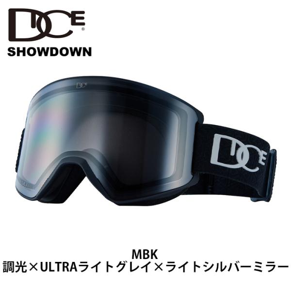 【SD34570MBK】DICE ダイス ゴーグル SHOWDOWN MBK 調光×ULTRAライト...