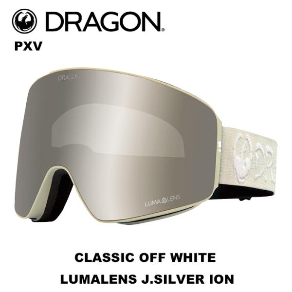DRAGON ドラゴン ゴーグル PXV CLASSIC OFFWHITE LUMALENS J.S...