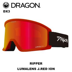 DRAGON ドラゴン ゴーグル DX3 RIPPER LUMALENS J.RED ION 23-24 モデル【返品交換不可商品】｜fjanck2