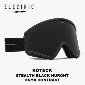 ELECTRIC エレクトリック ゴーグル ROTECK BLACK TORT NURON AUBUN RED CONTRAST 23-24 モデル【返品交換不可商品】｜fjanck2