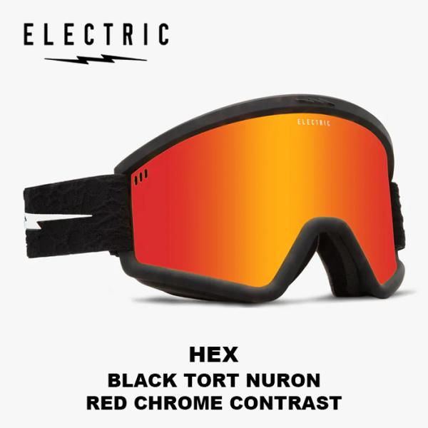 ELECTRIC エレクトリック ゴーグル HEX BLACK TORT NURON RED CHR...