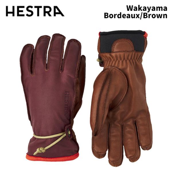 【3000660-590750】HESTRA ヘストラ グローブ Wakayama Bordeaux...