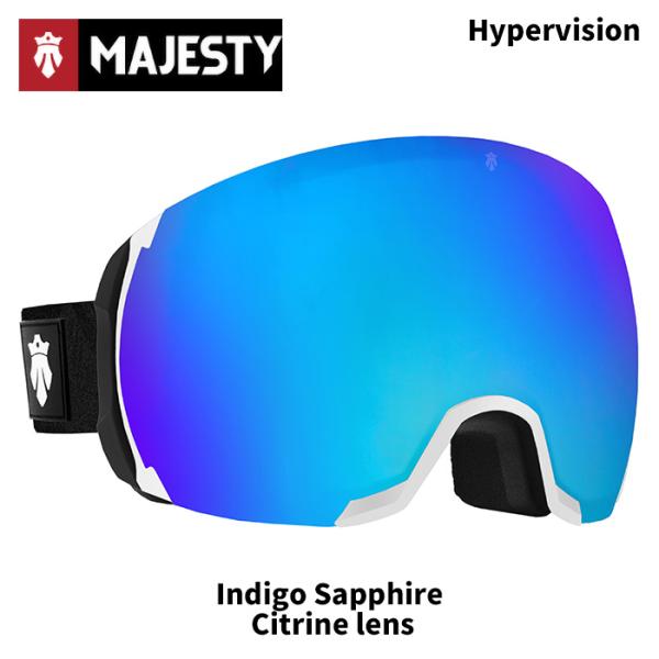 MAJESTY マジェスティ ゴーグル Hypervision black/white | indy...