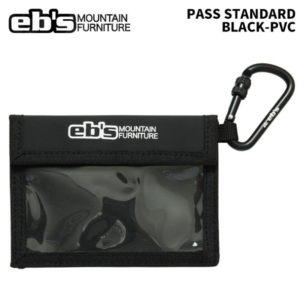 eb's エビス PASS STANDARD BLACK-PVC パススタンダード パスケース 25...