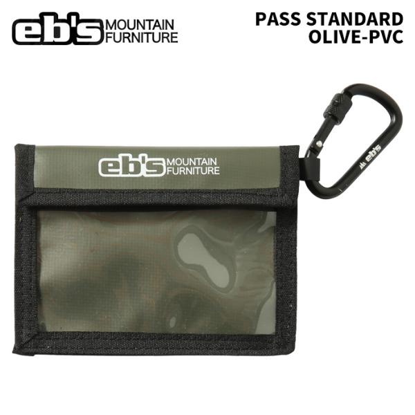 eb's エビス PASS STANDARD OLIVE-PVC パススタンダード パスケース 25...
