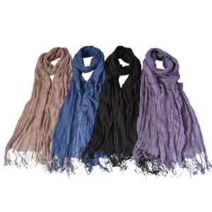 HERMES HERMES/エルメス ピッコリーナ マフラー アイボリー/カシミア