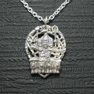 ペンダント 仏像 愛染明王 メンズ シルバー925 ネックレス : お守り