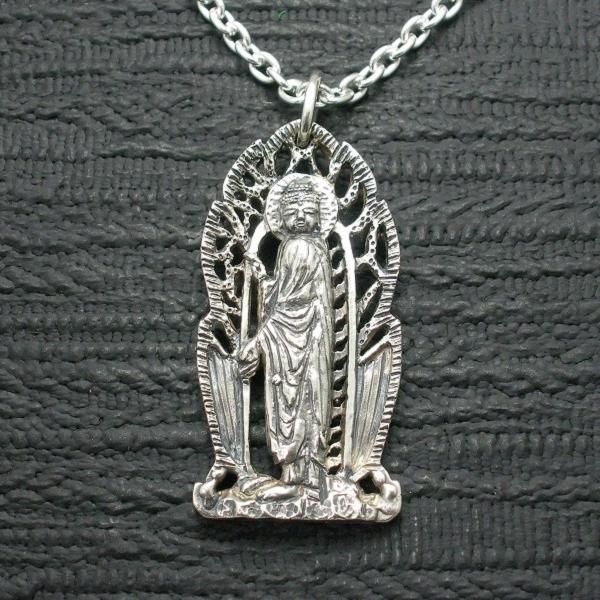 ペンダント 仏像 見返り阿弥陀 メンズ シルバー９２５　ネックレス