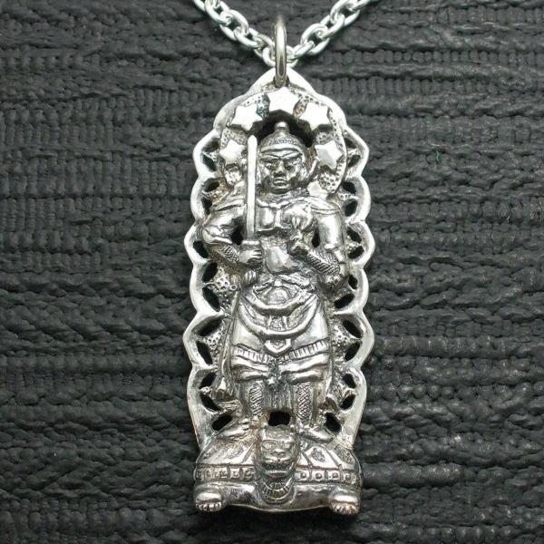 ペンダント 仏像 妙見菩薩 メンズ シルバー９２５ ネックレス