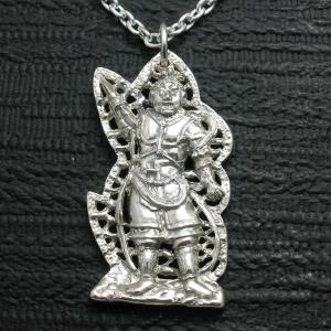 ペンダント 仏像 弥勒菩薩 メンズ シルバー925 ネックレス みろく