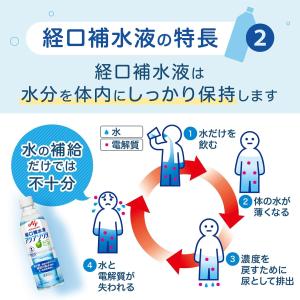 経口補水液 アクアソリタ 500ml味の素株式会社の詳細画像5