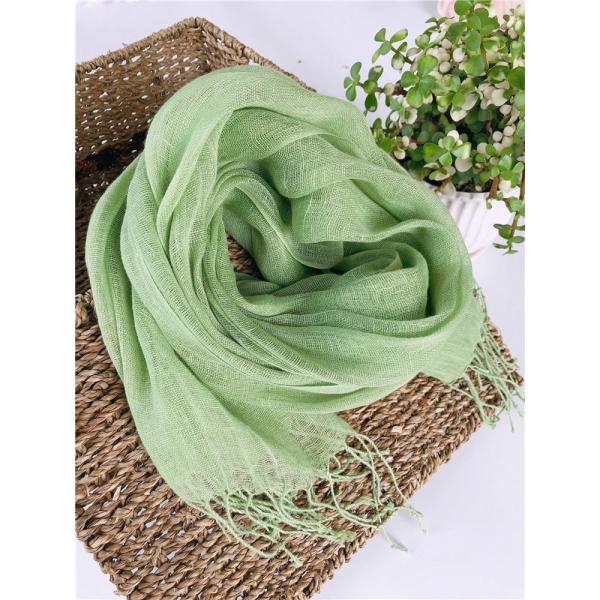 ストール シンプルリネンストール 麻 薄手 無地 ショール uv 母の日 敬老の日 ギフト