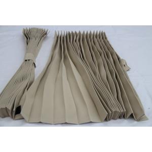 トラックカーテン センターカーテン ベージュ サイズ巾120cm×丈65cm（2