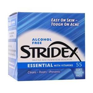 STRIDEX アルコールフリー マキシマム アルコールフリー ビタミン入り 55ソフトタッチパッド