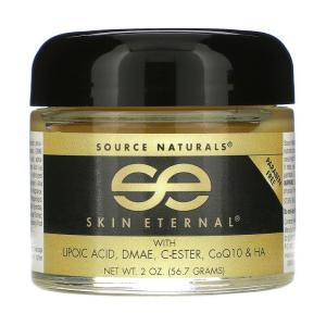 SOURCE NATURALS社 スキンエターナル セラム Cエスター DMAE リポ酸入り 2oz